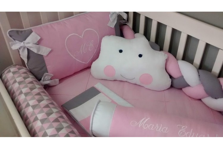 Kit Berço Coração Completo - Imagem 2