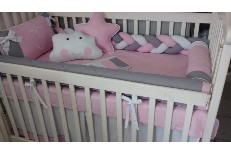 Kit Berço Coração Completo - Imagem 4