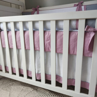 Saia de berço Rosê