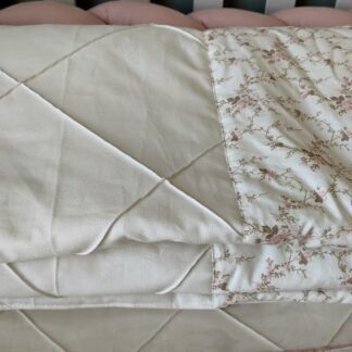 Edredom de Berço Matelasse Florido