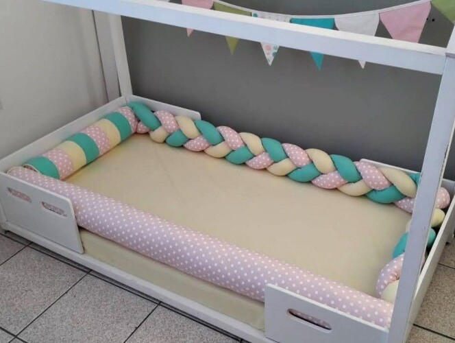 Kit Cama Montessoriano Menina Colorido