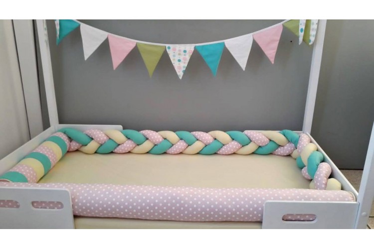 Kit Cama Montessoriano Menina Colorido - Imagem 2