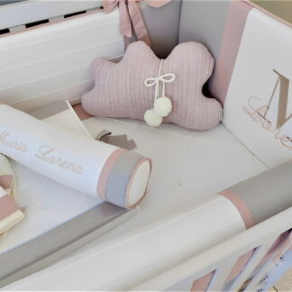 Kit Berço Nuvem Rose Básico