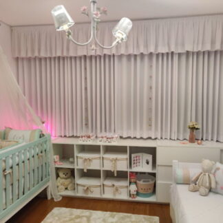 Cortina Infantil Shantung