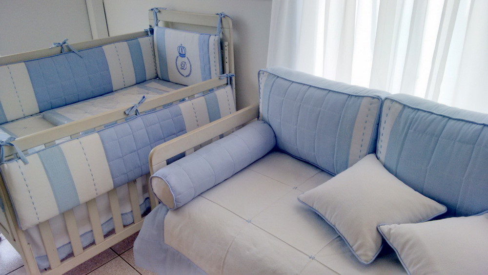 Kit Quarto de Bebe Completo Azul