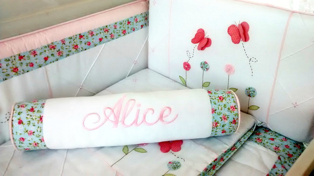 Kit Quarto Completo Borboletas e Flores - Imagem 2