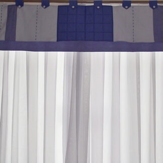 Cortina com Bandot Matelassê