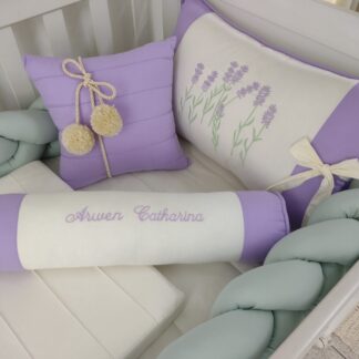 Kit Berço Jardim Lilás