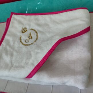 Toalha com Capuz - Pink