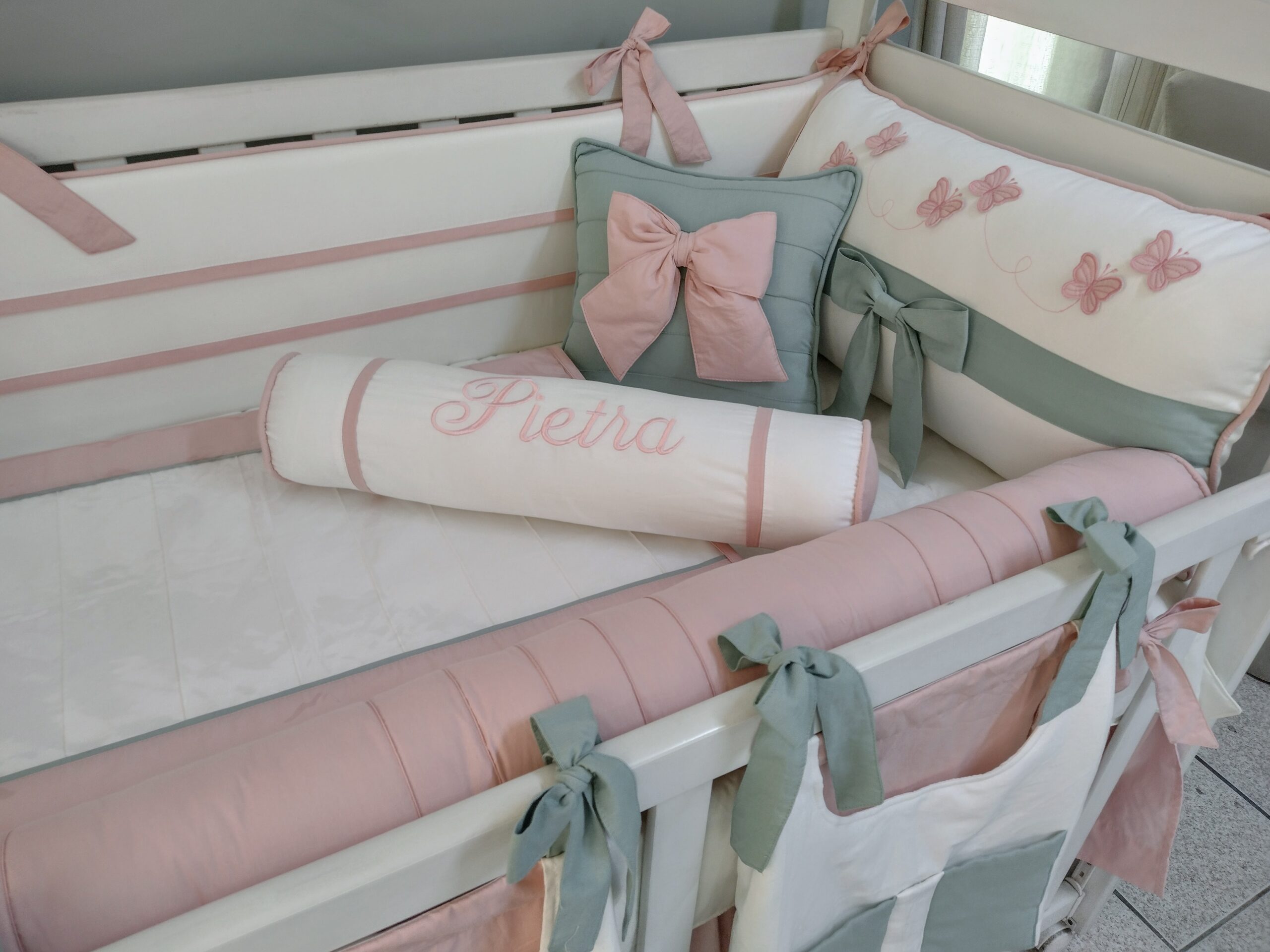 Kit Berço Jardim Encantado