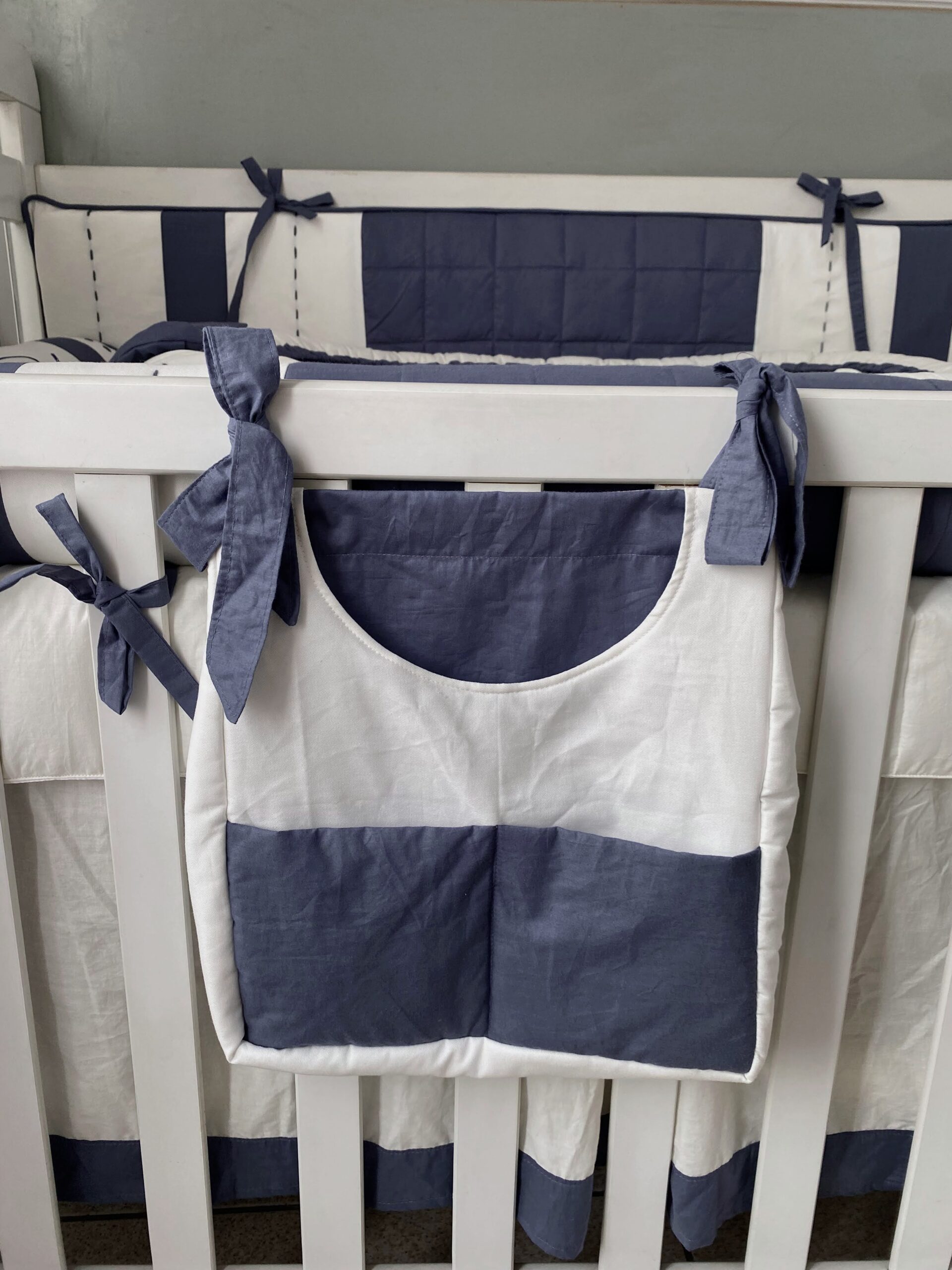 Porta Fraldas - Azul Petróleo