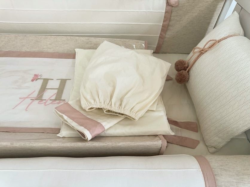 Kit Berço Linho Borboleta - Imagem 4