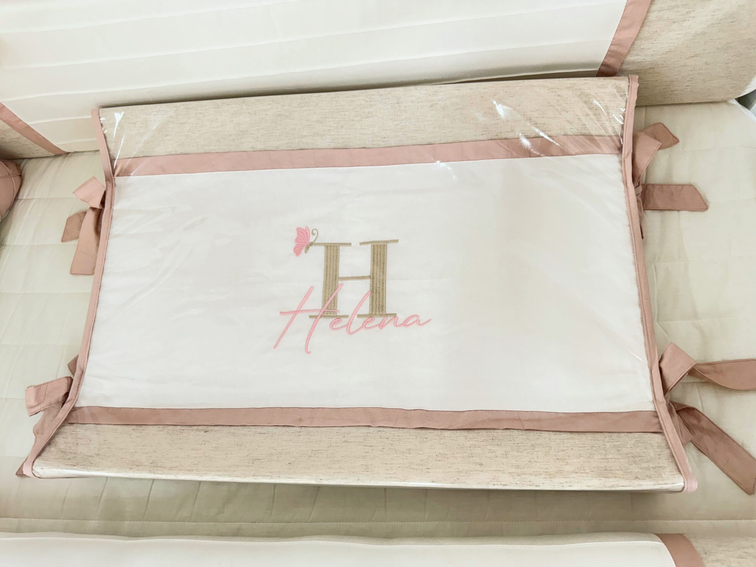 Kit Berço Linho Borboleta - Imagem 2