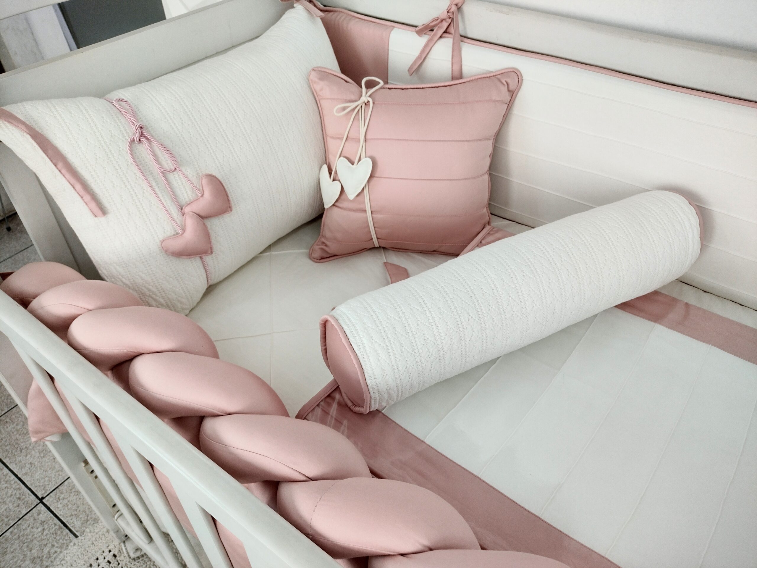 Kit Berço Corações - Imagem 4