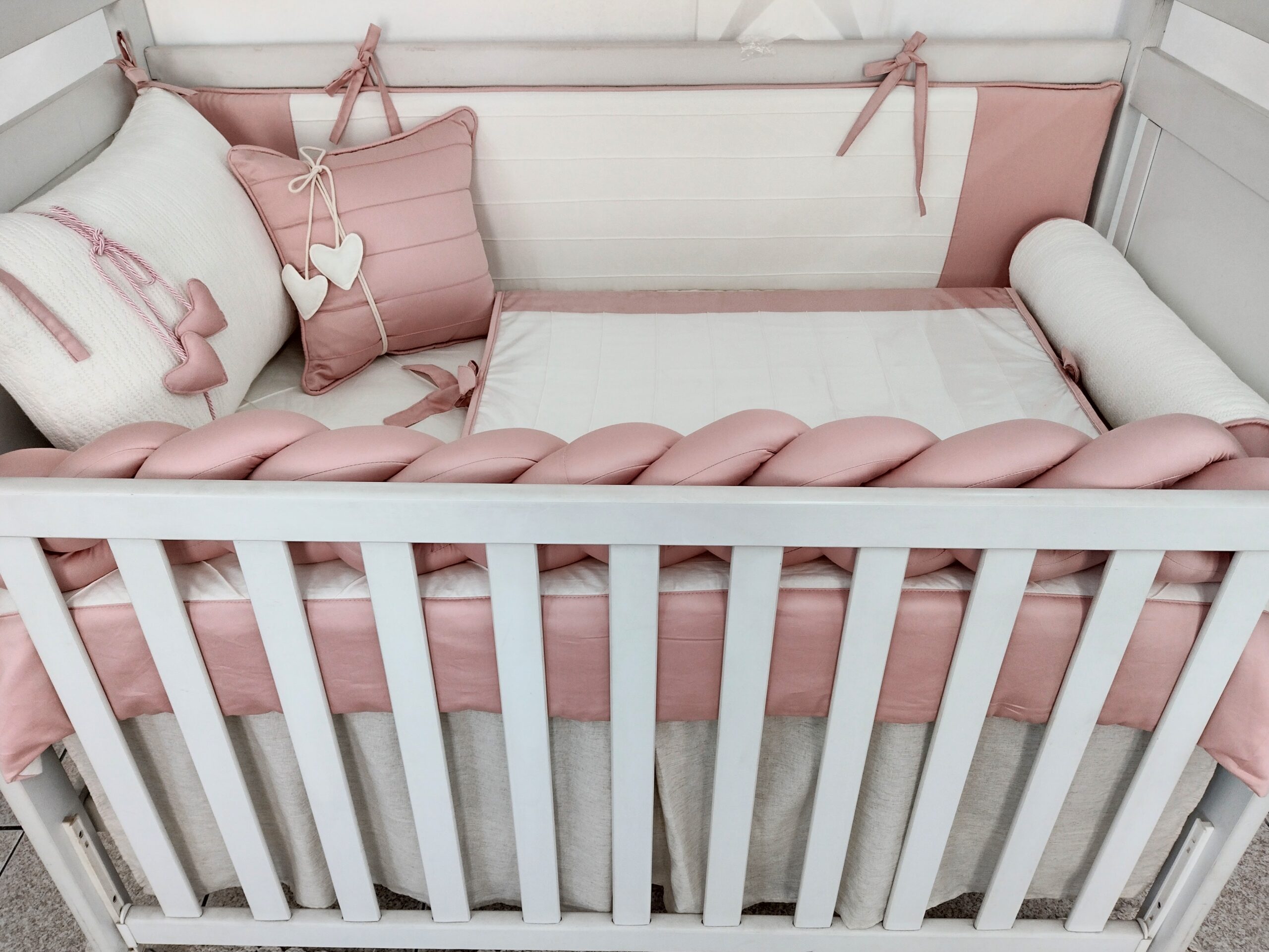 Kit Berço Corações - Imagem 5