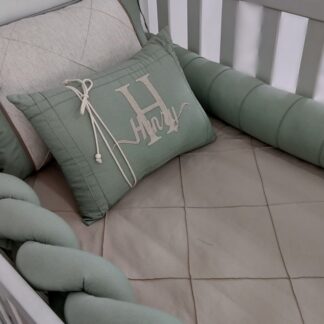 Kit Berço Verde Folha