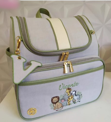 Mochila Maternidade 2 em 1 - Safari