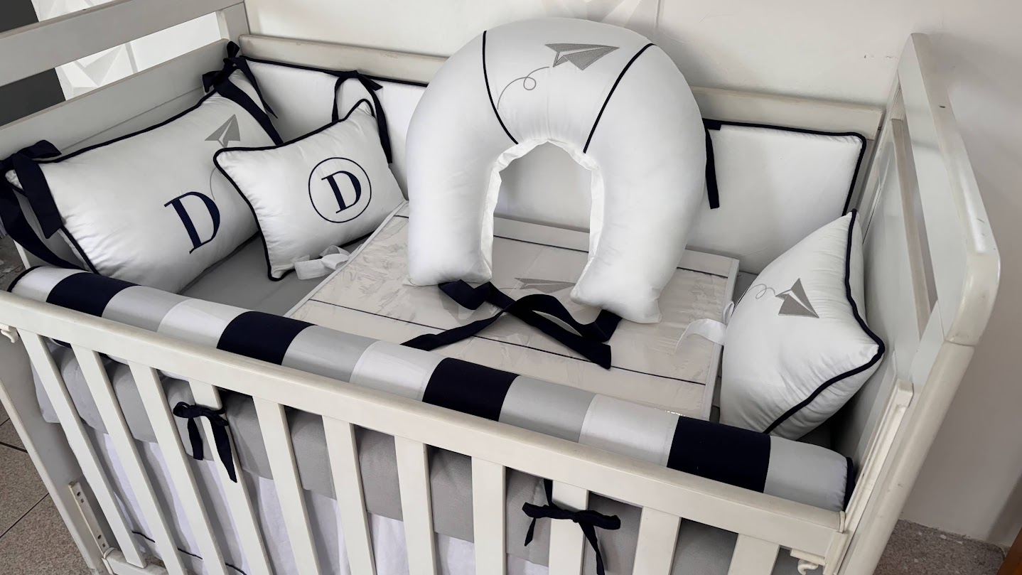 Kit Berço Aviãozinho de Papel - Imagem 5