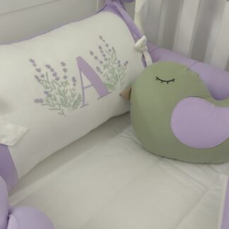 Kit Berço Lavanda Passarinho