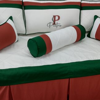 Kit Cama da Babá Verde Folha Terroso