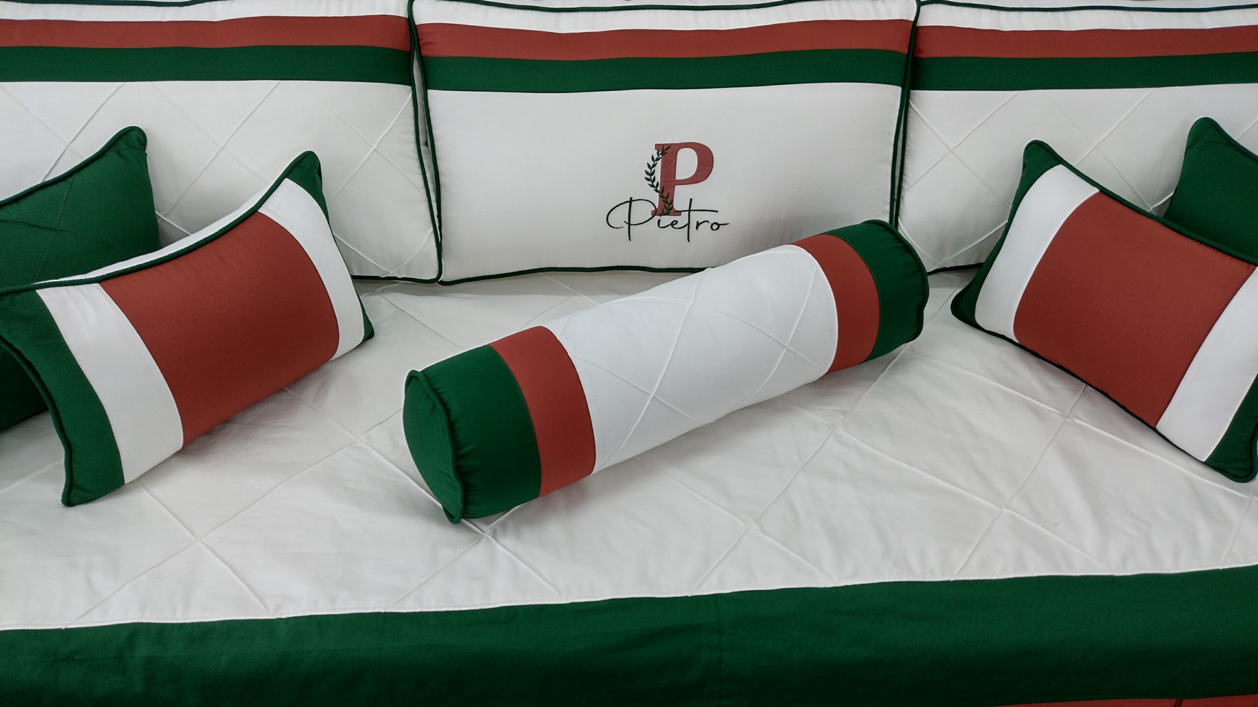 Kit Cama da Babá Verde Folha Terroso - Imagem 4