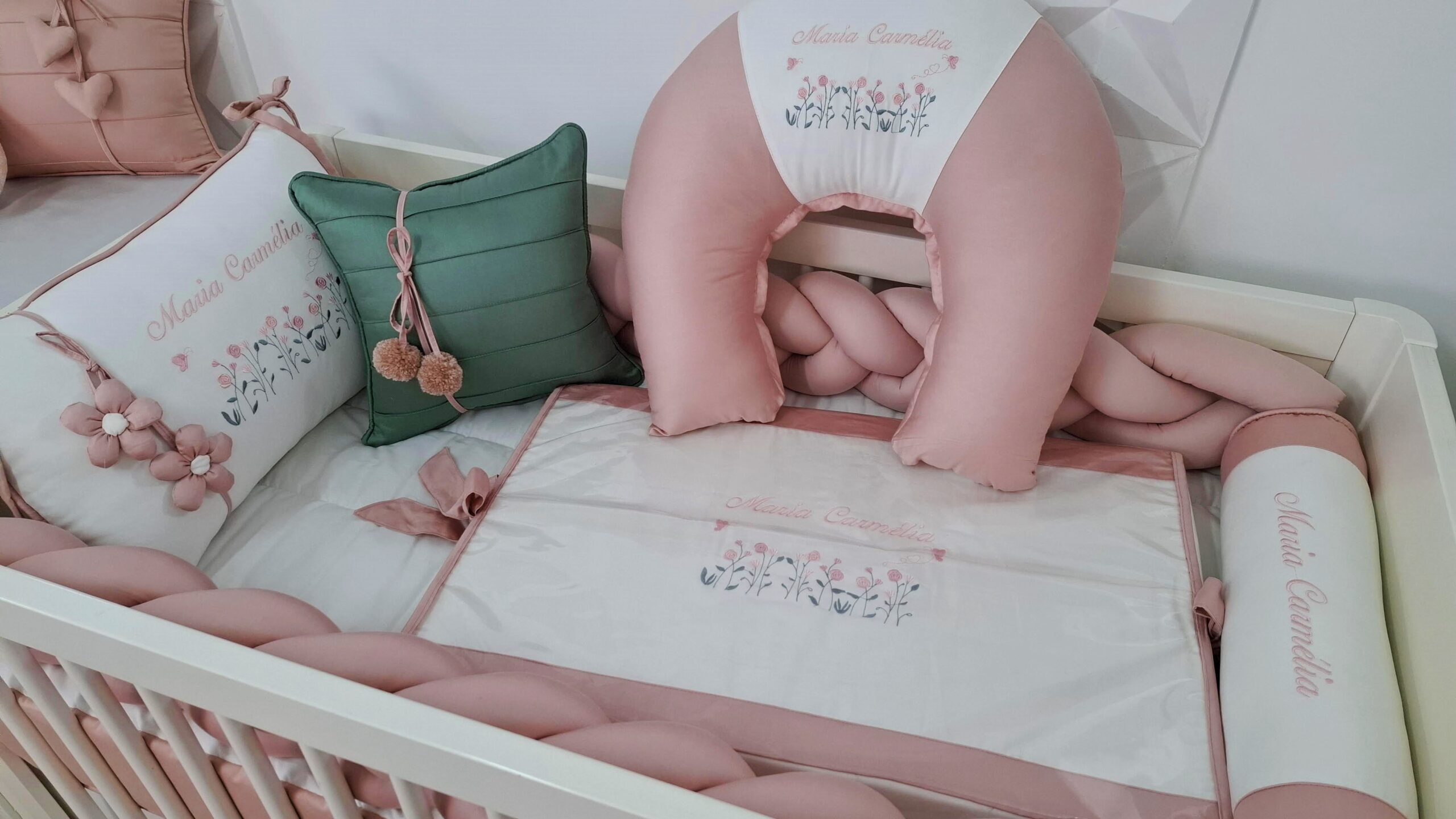 Kit Berço Jardim Encantado Tricô - Imagem 6